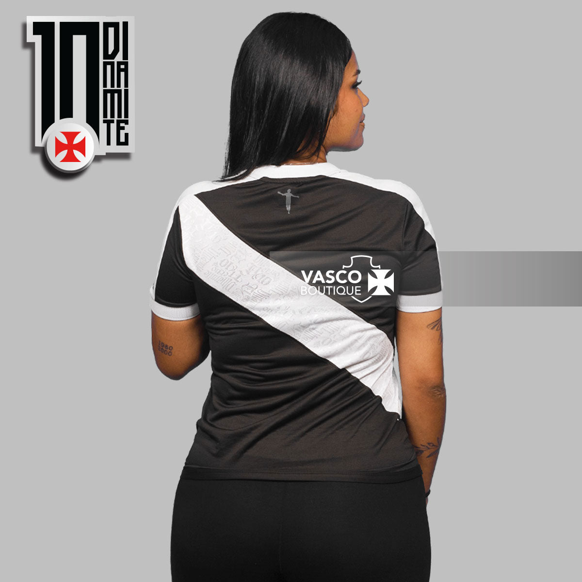 Blusa Vasco Oficial I 2024 Kappa Feminina