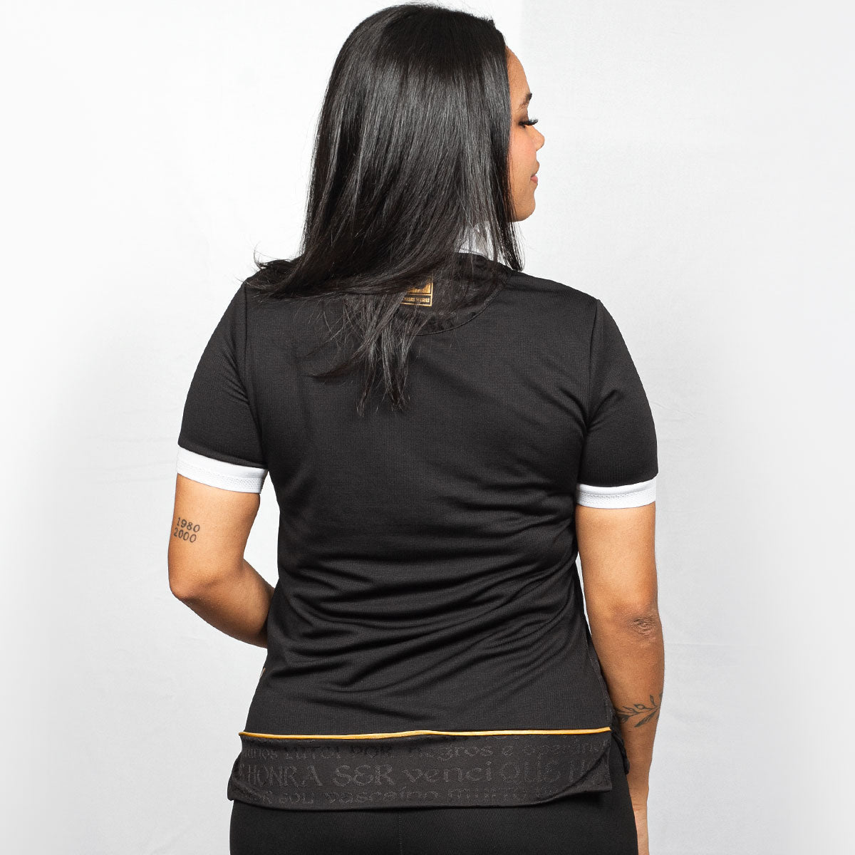 Blusa Vasco Oficial III 2023 Kappa Feminina - Camisas Negras