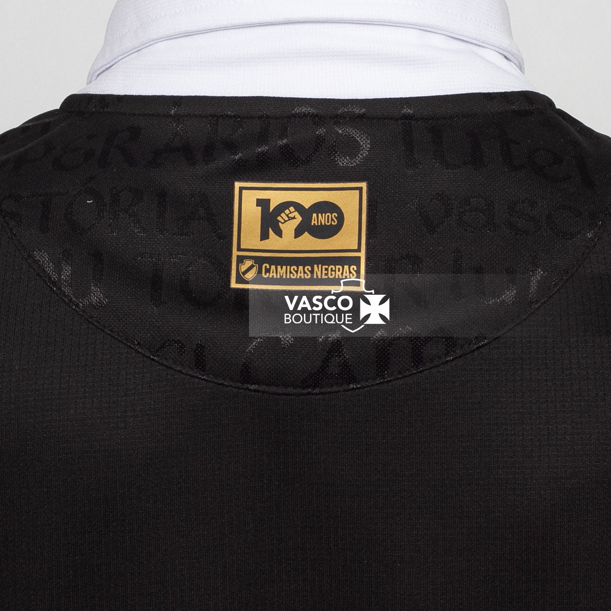 Blusa Vasco Oficial III 2023 Kappa Feminina - Camisas Negras