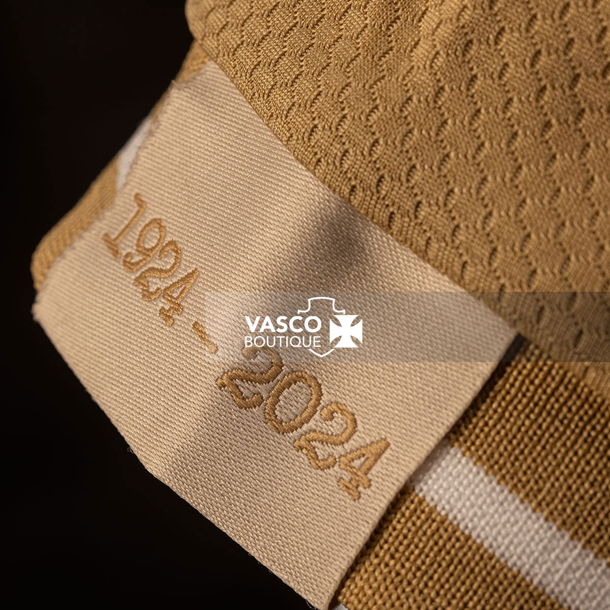 Camisa Vasco 3 2024 - 100 anos Resposta Histórica Kappa Infantil Bege