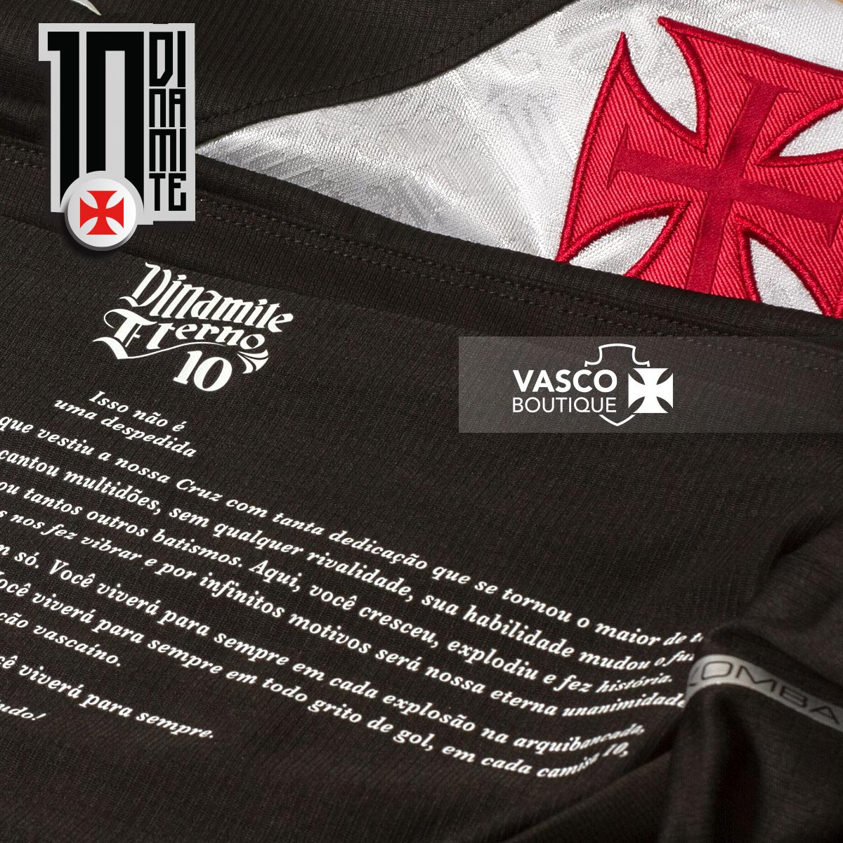 Camisa Vasco Oficial I 2024 Kappa Masculina