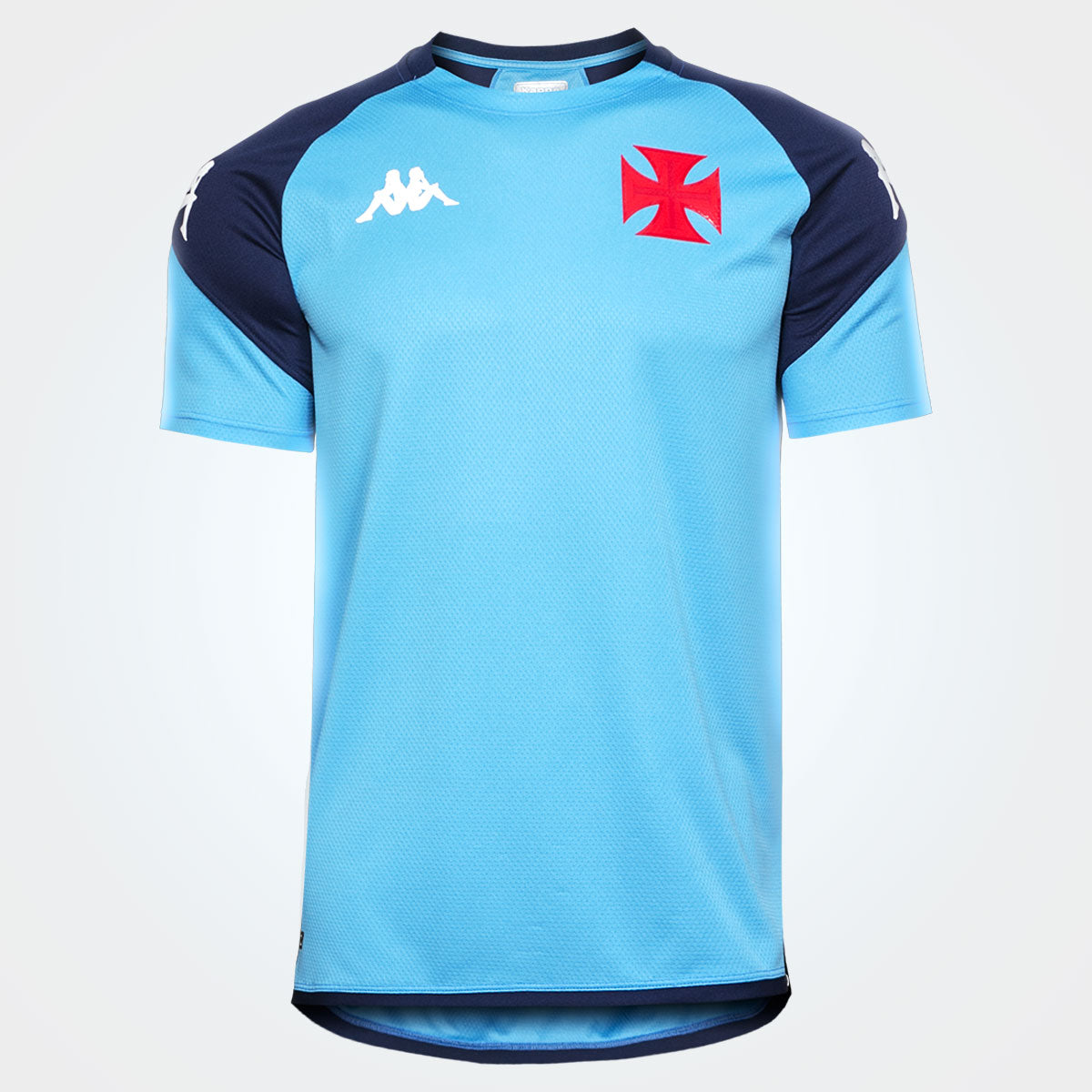 Camisa Vasco Treino Goleiro 2024 Kappa Masculina Azul
