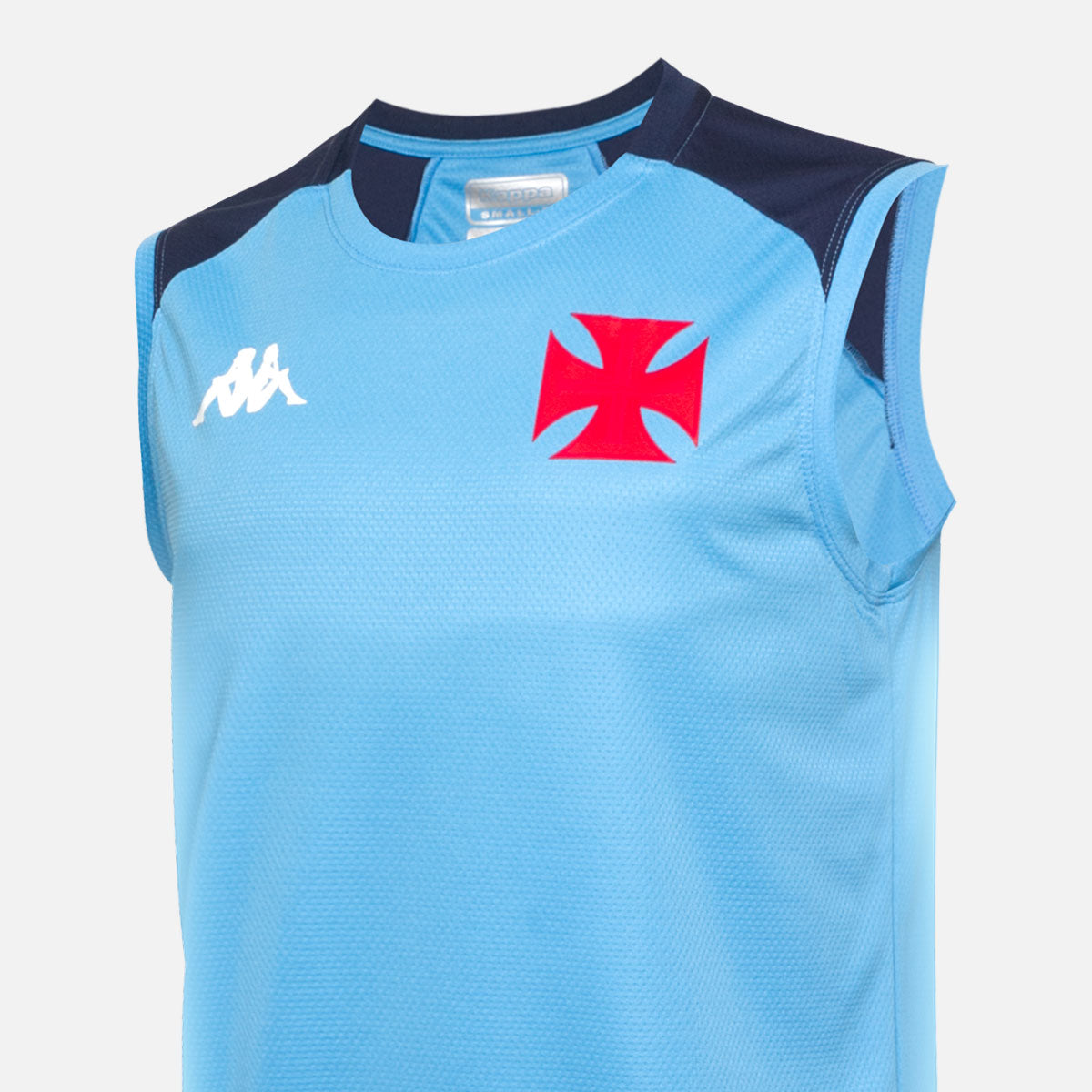 Regata Vasco Treino Goleiro 2024 Kappa Masculina Azul