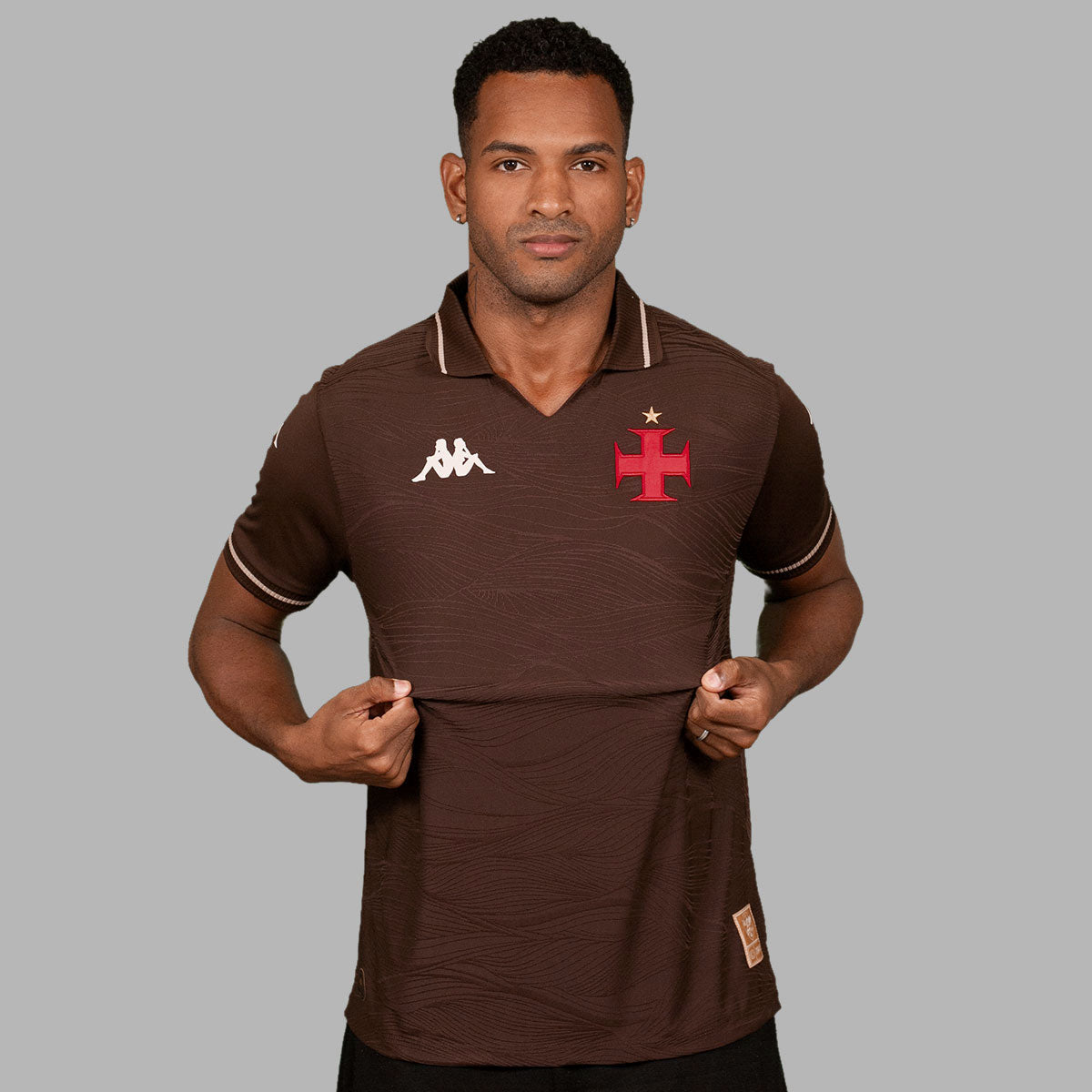 Camisa Vasco Oficial 3 2025 - Campeão de Terra e Mar Kappa Masculina