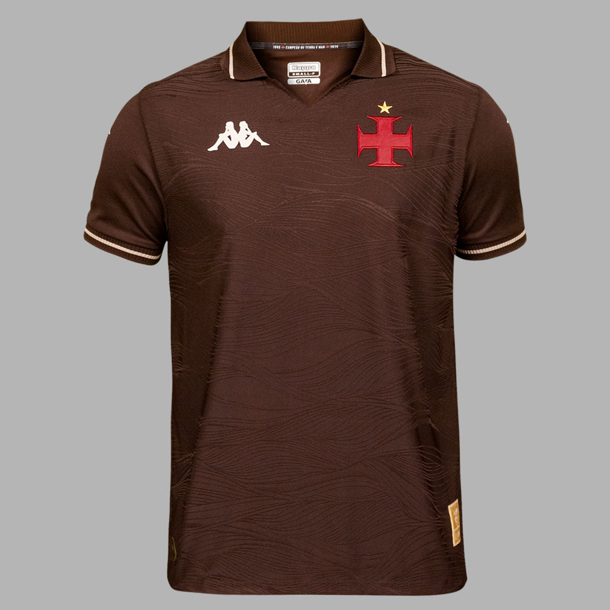 Camisa Vasco Oficial 3 2025 - Campeão de Terra e Mar Kappa Juvenil