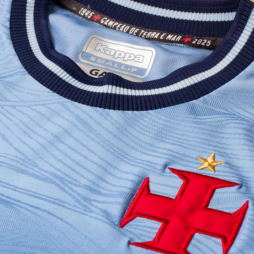 Camisa Vasco Oficial 3 Goleiro 2025 - Campeão de Terra e Mar