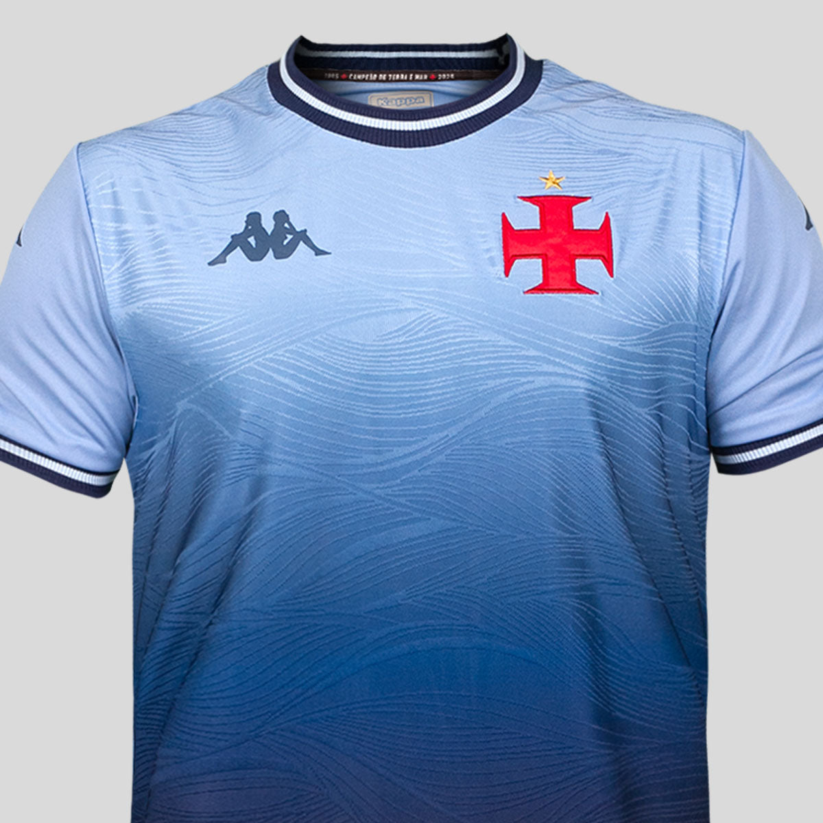 Camisa Vasco Oficial 3 Goleiro 2025 - Campeão de Terra e Mar