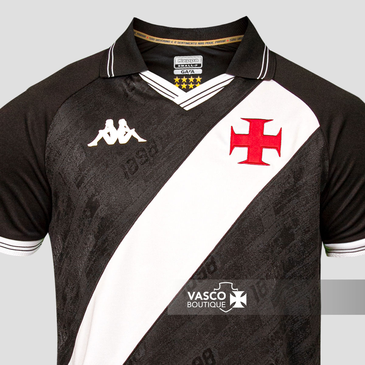 Camisa Vasco Oficial I 2025 Kappa Juvenil