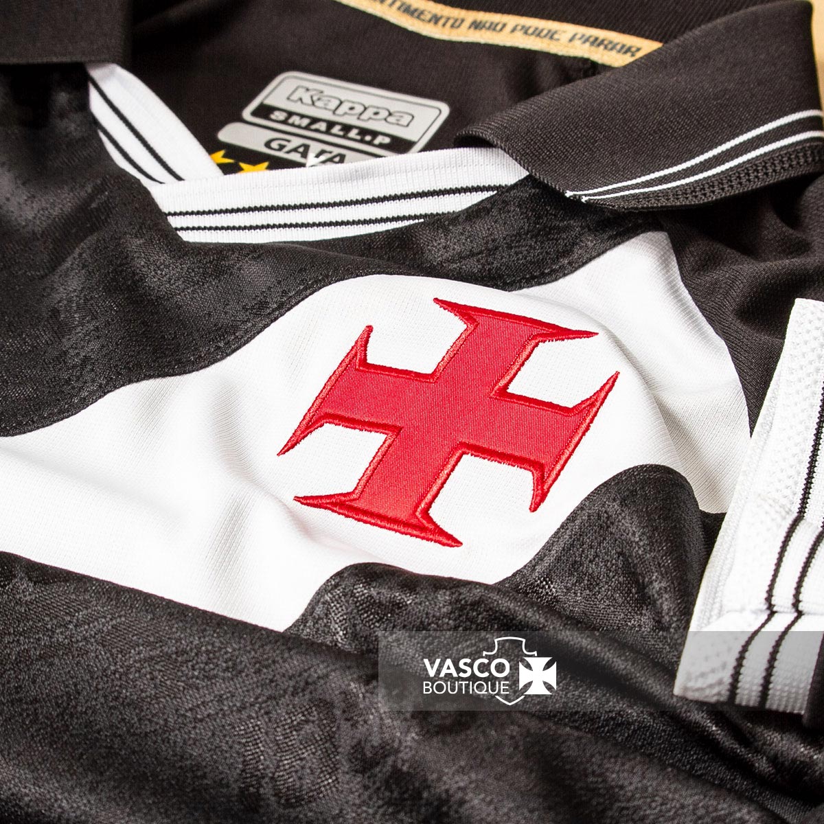 Camisa Vasco Oficial I 2025 Kappa Juvenil