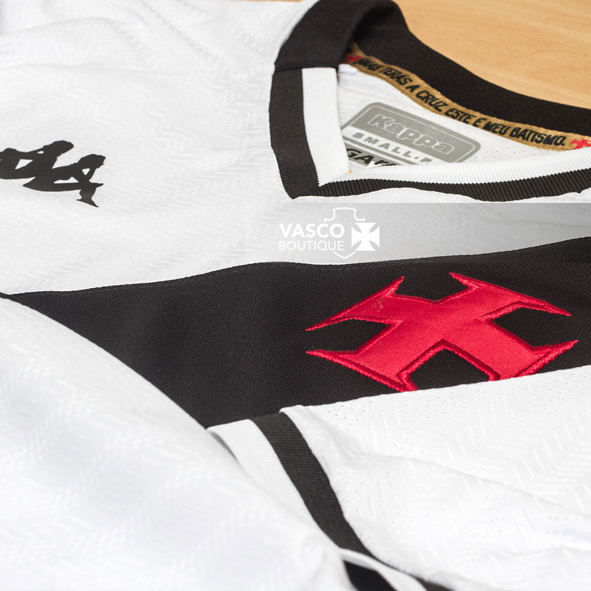 Camisa Vasco Oficial II 2025 Kappa Juvenil
