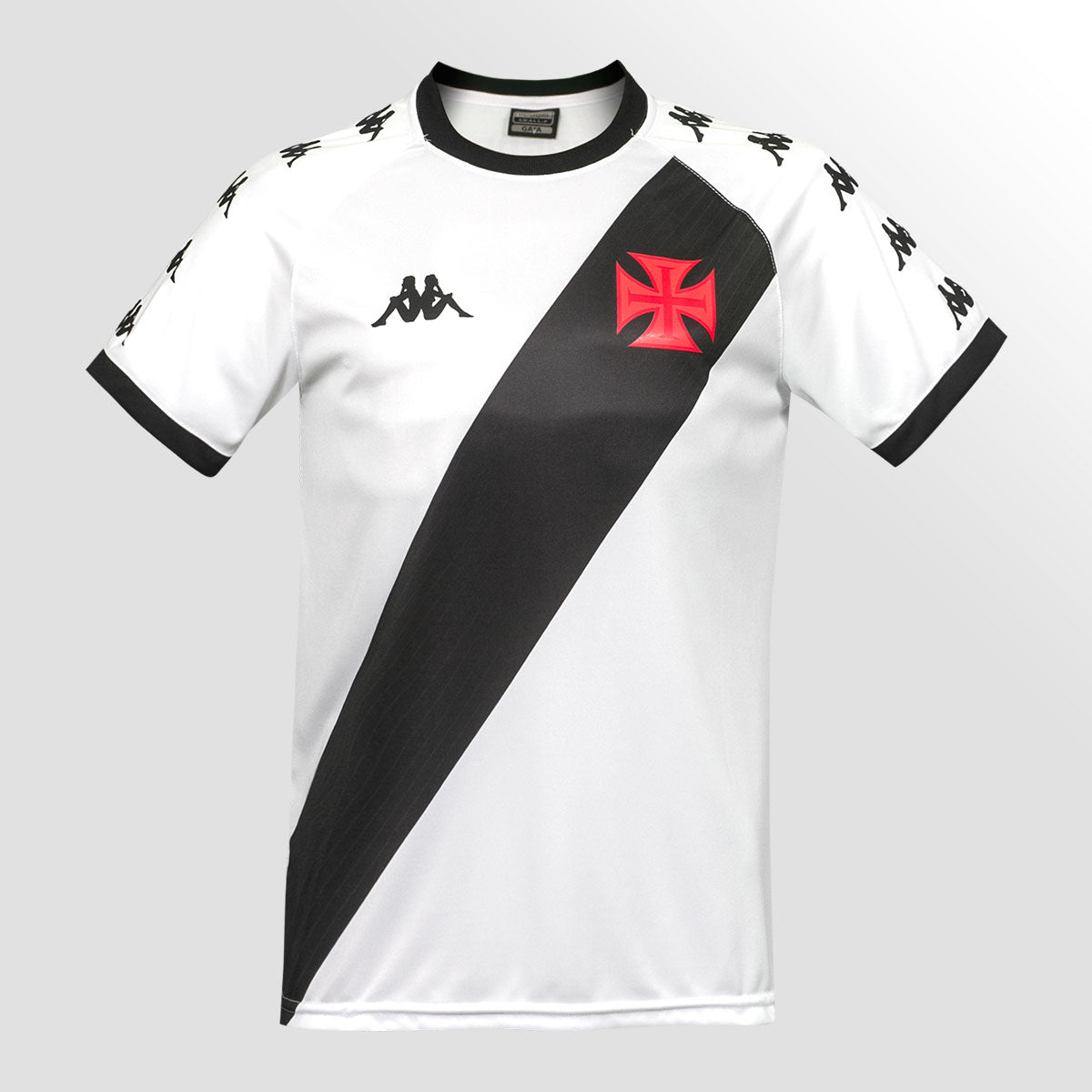 Camisa Vasco Supporter Class Kappa Masculina Branca