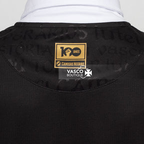 Blusa Vasco Oficial III 2023 Kappa Feminina - Camisas Negras