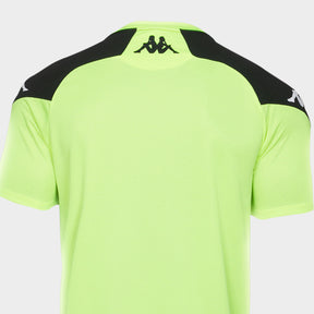 Camisa Vasco Treino Atletas 2024 Kappa Masculina Amarelo Fluor
