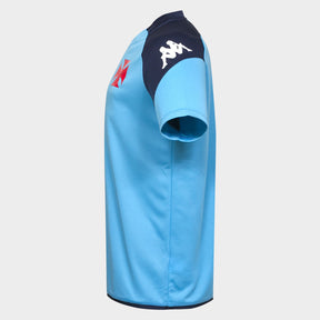 Camisa Vasco Treino Goleiro 2024 Kappa Masculina Azul