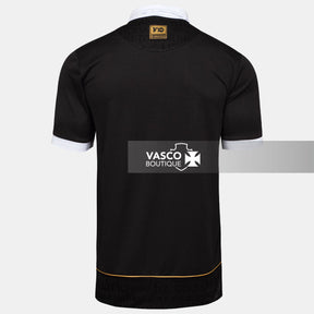 Camisa Vasco Oficial III 2023 Kappa Masculina - Camisas Negras