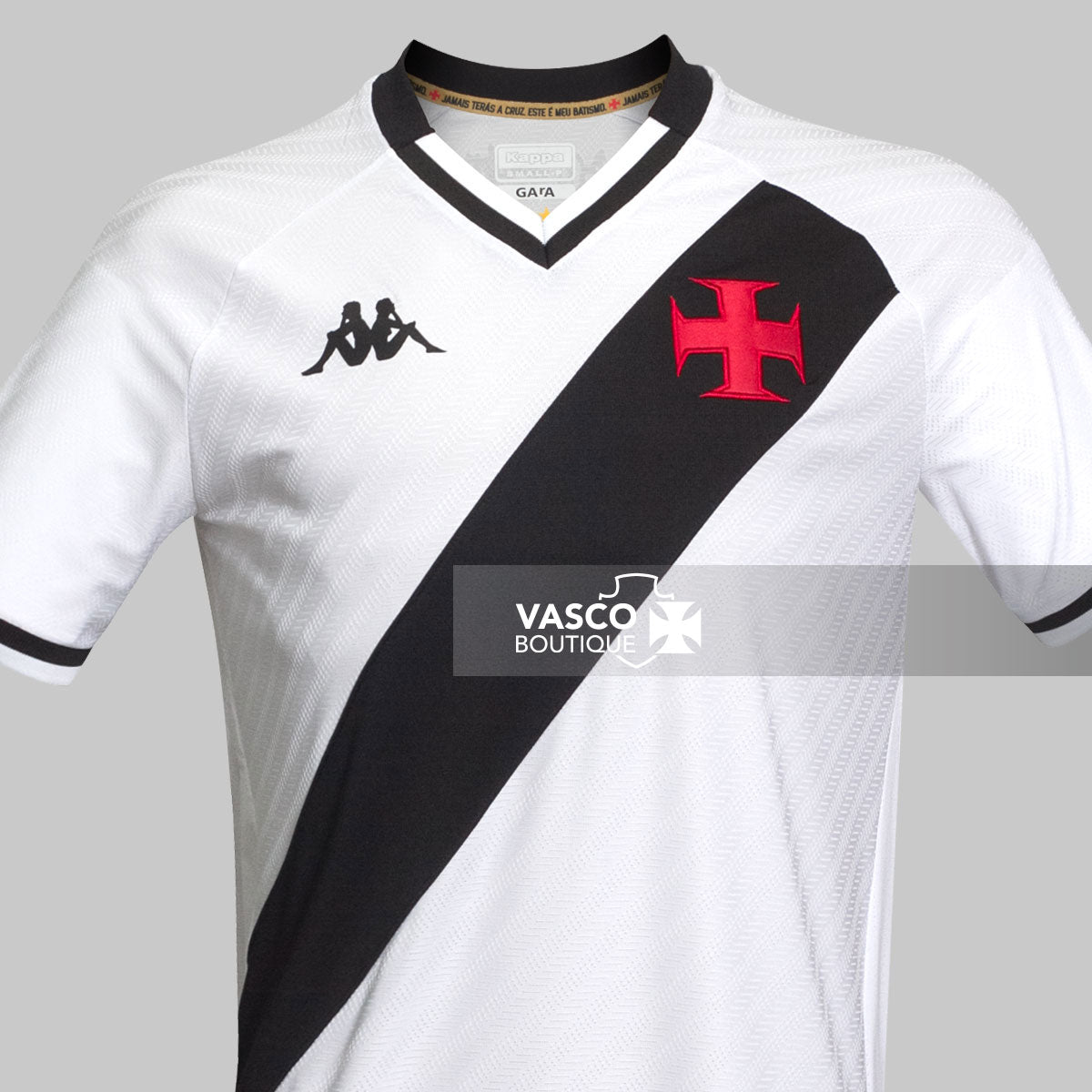Blusa Vasco Oficial II 2025 Kappa Feminina
