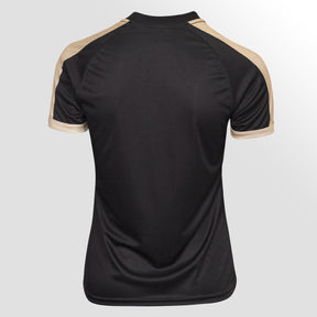 Blusa Vasco Supporter Gold Feminina Preta