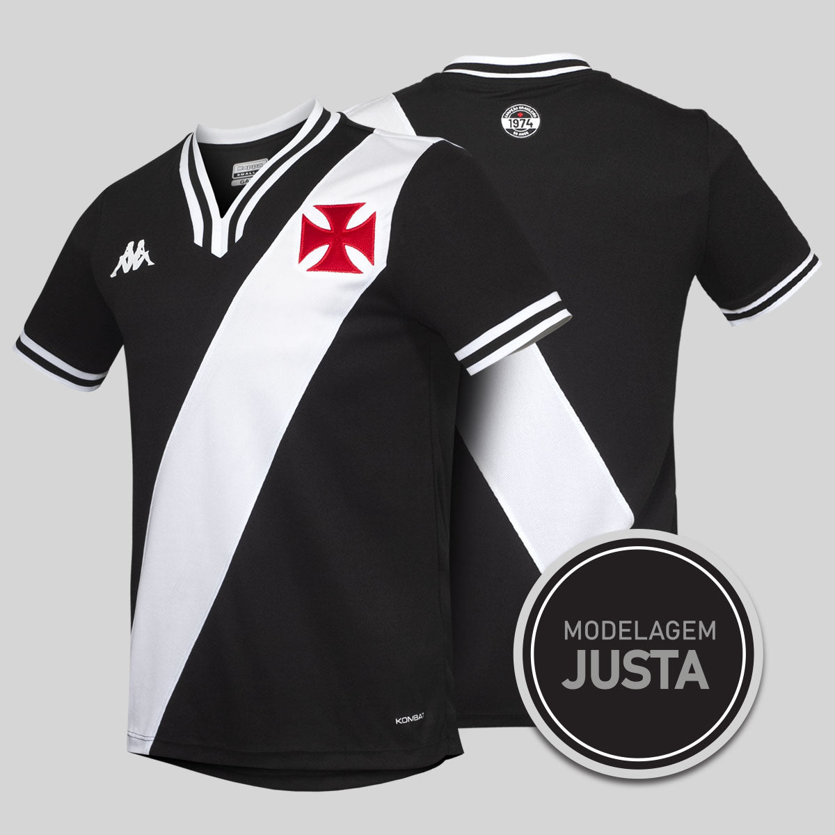 Camisa Vasco Oficial I 1974 Kappa Masculina