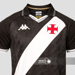 Camisa Vasco Oficial I 2025 Kappa Infantil
