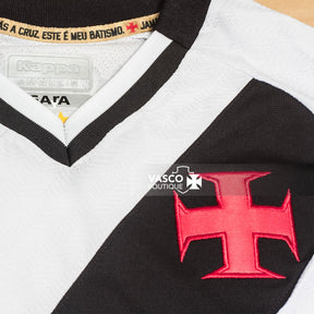 Camisa Vasco Oficial II 2025 Kappa Infantil